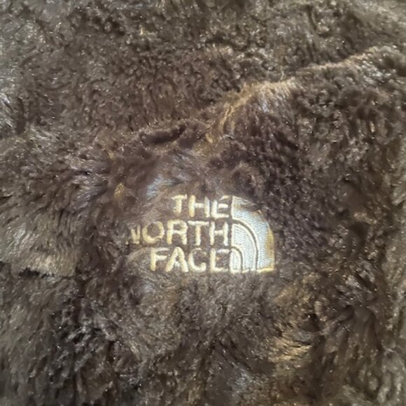 The North Face Girls' Reversible Mossbud Jacket in Black, Size Medium - Picture 3 of 9